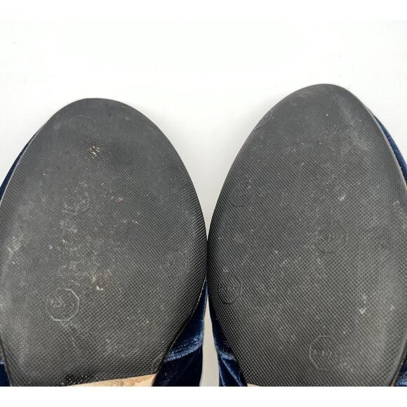 Miu Miu Black and Gold Embroidered Loafers - Picture 9 of 13